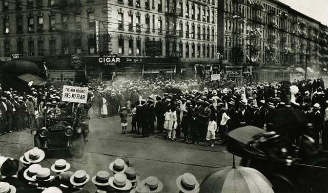 UNIA Parade, organized in Harlem, 1920 - NYPL's Public Domain Archive  Public Domain Search
